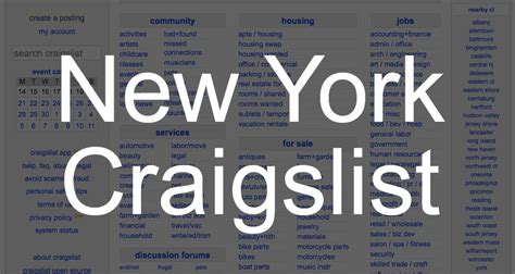 craiglist ny